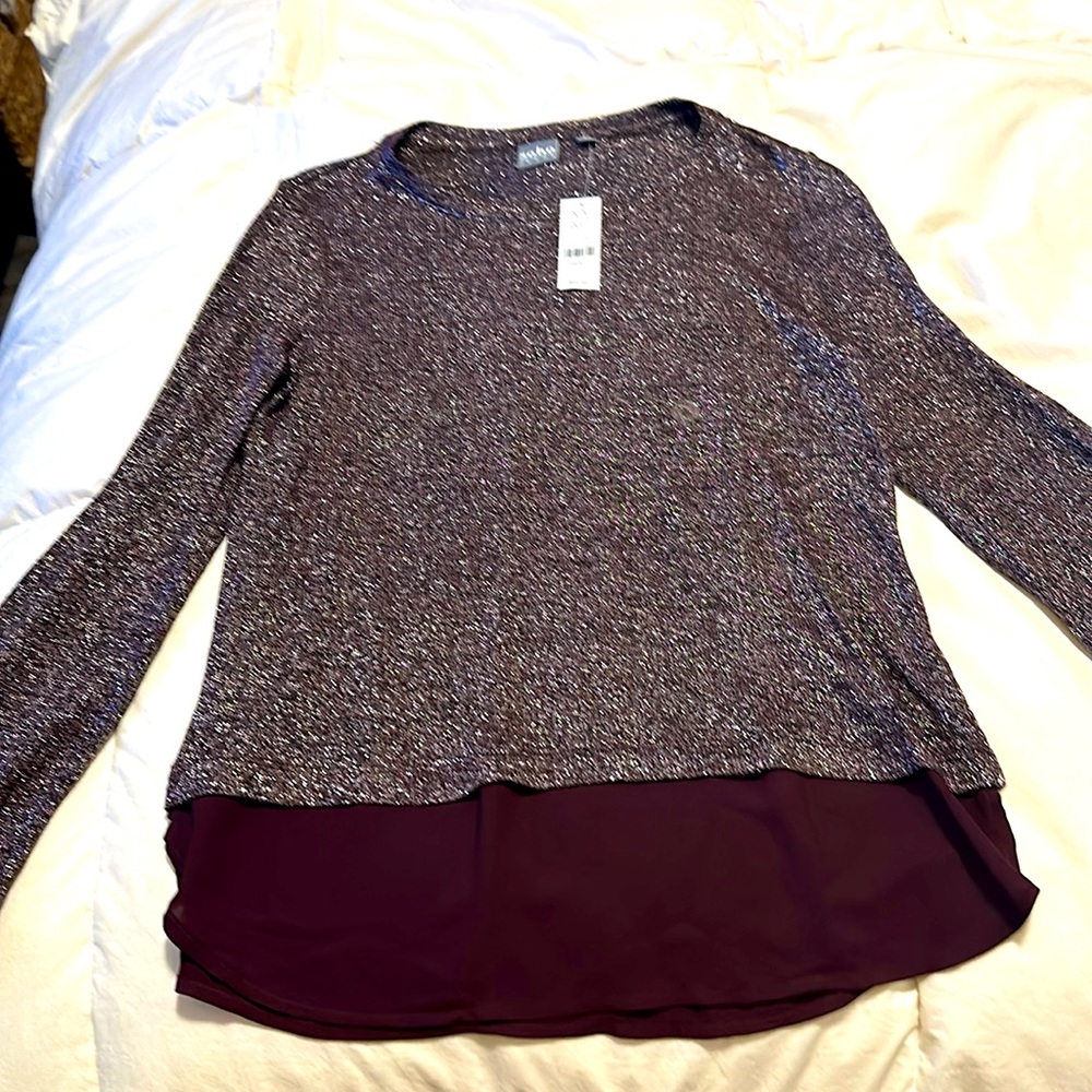 Soho shimmery topher long sleeve